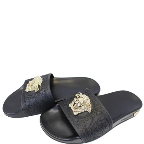 reddit versace medusa slides|versace baroque medusa slide.